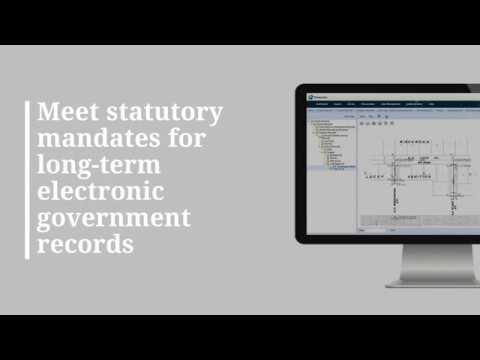 Managing and preserving government records with Preservica