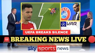 UEFA BREAKS SILENCE ON MERINO’S DISALLOWED GOAL VS PSG – THE REAL REASON WILL BLOW YOUR MIND!