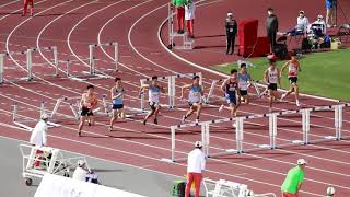 110年全國運動會 男子組 110公尺跨欄(1.067m) 決賽