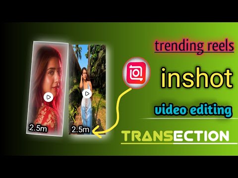 Inshot se video edit kaise kre || how to make video in inshot #trend