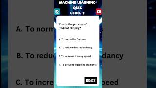 Machine Learning Quiz Level 2: Test Your ML Knowledge! #machinelearningfullcourse #aitrivia