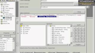 Create Conditional Expression in MDX Using Microsoft SQL Server