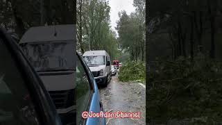 🌪️ Amsterdam after hit by STORM POLY 😱 Bizarre beelden na storm poly in Amsterdam 🇳🇱