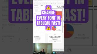How to Change Every Font in Tableau FAST