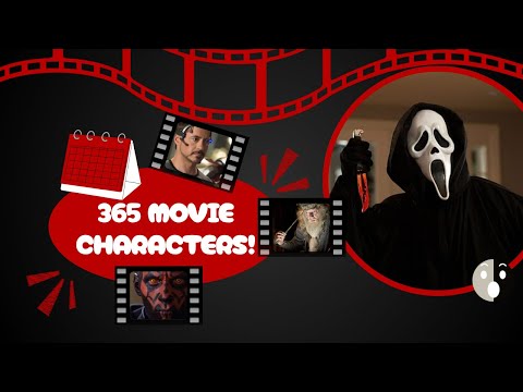 One Movie Character for Every Day of the Year