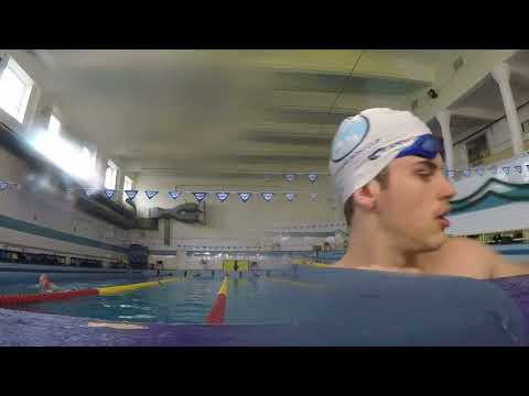 Morning swim workout