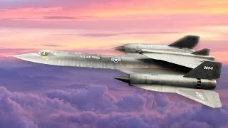 SR–71 BLACK BIRD＋GTD-21B HASEGAWA 1/72 Scale