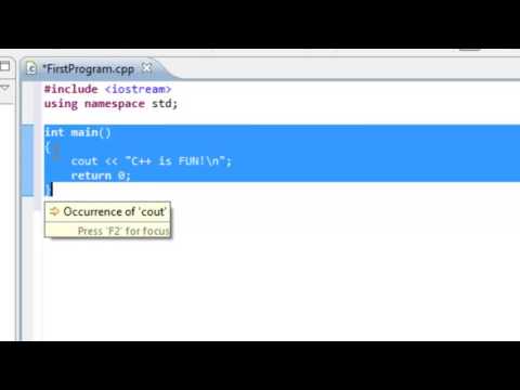 First C++ Program