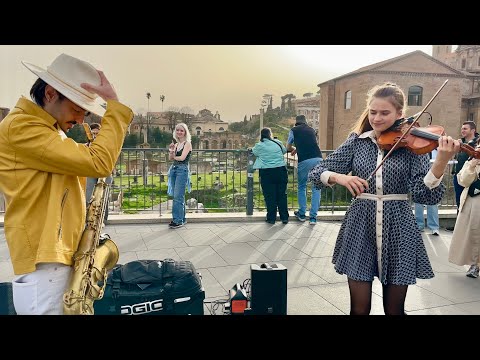 THIS BEAUTIFUL & EMOTIONAL SONG | All Of Me - John Legend | Karolina Protsenko & Daniele Vitale Sax