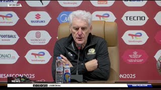 AFCON 2025  | Bafana post-match media briefing with coach Hugo Broos