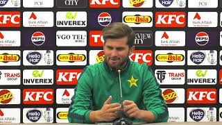 Shaheen Shah Afridi Press Conference | Pakistan vs Sri Lanka ODI Series | PCB