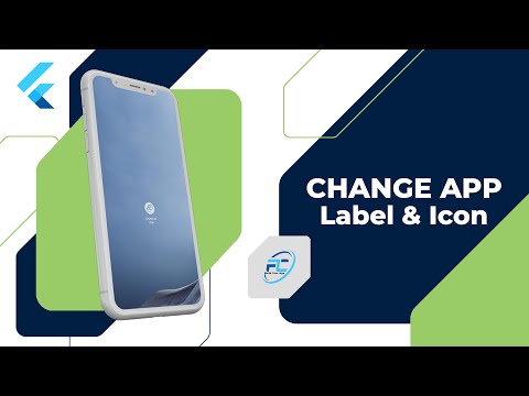How to Change App Label(Name) & Launcher Icon(Logo) in Flutter | Label&LauncherIcon | Flutter Coding