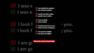 Mistakes in Grammar #english #shortsfeed