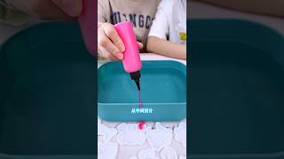 Black vs Rainbow Noodles Art Challenge 🍜🎨 #shorts #stationery