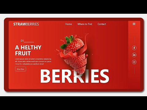 🍓Responsive Website Design Using ReactJS and Tailwind CSS || Build and Deploy Creative website