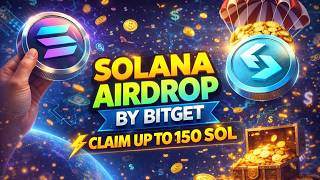 Bitget Solana Airdrop Full Guide: How to Claim Up to 150 SOL Tokens | Crypto Airdrop Guide 2026