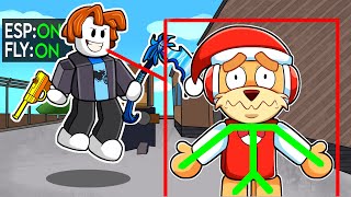 MM2 HACKER Joined My ROBLOX PRIVATE SERVER...😭