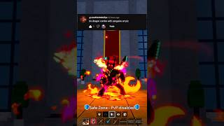 🤯Nerfed Dragon Combo + Sanguine Art🔥 #shorts #trending #bloxfruits #bloxfruitsroblox