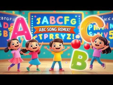 ABC Song Remix | Fun Alphabet Song for Kids | Learn ABCs with Music