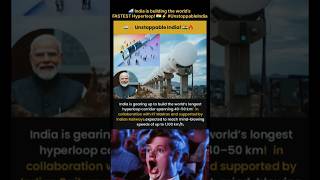 India’s Hyperloop Revolution 🌍 | World’s Fastest Transport Project Begins 🇮🇳💨 | IIT Madras x Indian