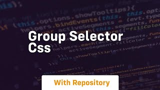 Group selector css