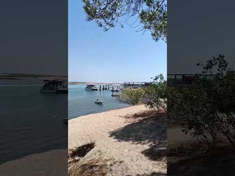 Пляж в Тавире океан и река сразу #влог #algarve #tavira #praia