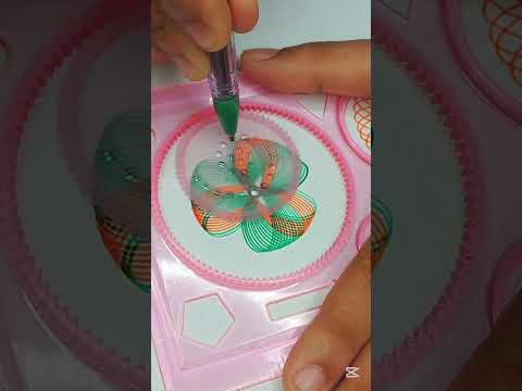 You won’t believe how this ends! 😱#viraldrawing #shorts #spirograph #drawingideas