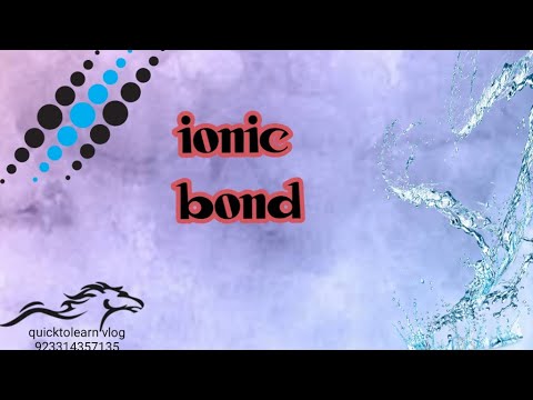 Ionic bond