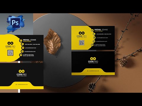 Learn: How to Make Business Card Mockup In illustrator and Photoshop