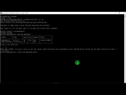 SRCB BSIT DBMS2: SQL VIEW