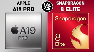 Apple A19 Pro vs Snapdragon 8 Elite | Full Specs Comparison | 