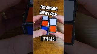Origami 2x2 Rubik’s Cube That Works! | Paper Pocket Cube