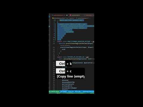 Commenting and Uncommenting Code Selection in Visual Studio Code (VS Code) #shorts