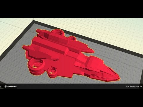 Dropship: Makerbot Replicator 2X