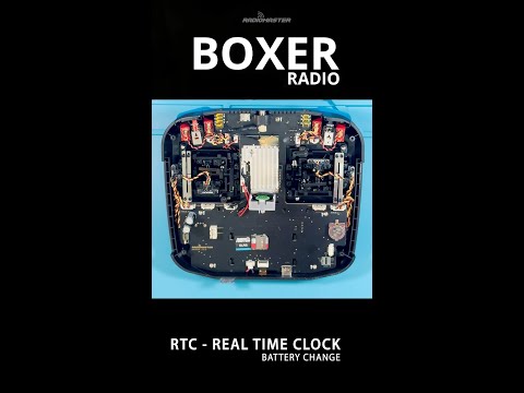 Changing the Real Time Clock (RTC) battery of the Radiomaster Boxer