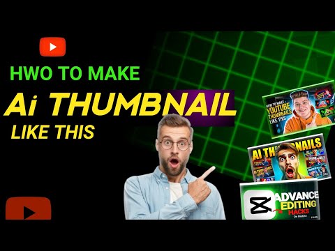 how to make thumbnails | Ai thumbnail maker | Youtube thumbnail tutorial