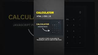 calculator source code using html css & js  #webdevelopement #python #coding #webdesign #webdevelop