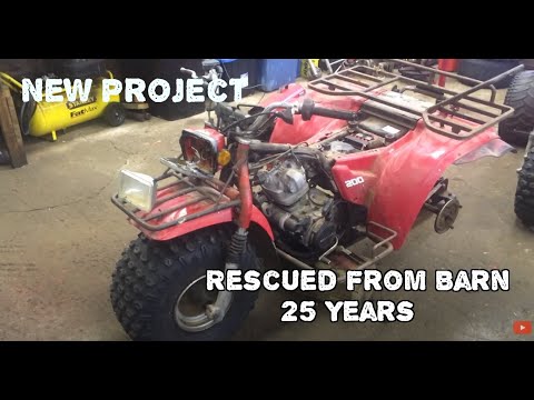 New Honda ATC 200m Project, Budget build! Part one