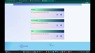 Task Manager project | create edit and delete task | Nodejs