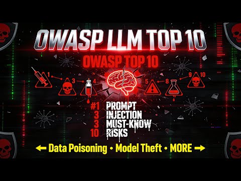 🔒 OWASP LLM Security Top 10 — The MUST-KNOW Risks of Building with AI