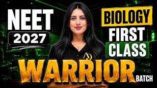 NEET 2027 WARRIOR BATCH: Join The First Biology Class For FREE! 🚀 | Shivani Ma'am #neet