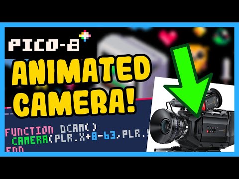 Easy Animated Camera in Pico-8 - Follow A Character With A Simple Scrolling Camera