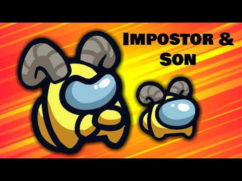 Impostor and Son (10 hours Among Us Animation)