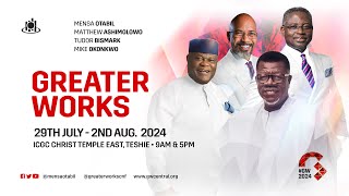 Get ready! Greater Works Conference #GW2024 #WeAreICGC