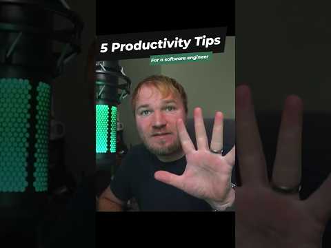 Productivity tips for 2024 as a software engineer #coding #productivity #softwareengineer #developer