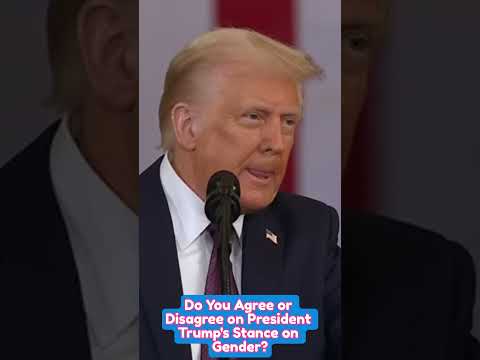 Trump’s Approach to Gender in Less than 60 Seconds!