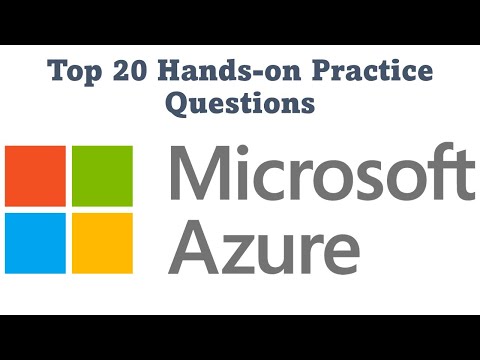 Azure Hands-On Practice Questions | Top 20
