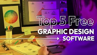 Top 5 🔥 Free graphic design software  | Free graphic design software for beginners