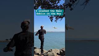 Bad launch with the Nano Goblin, pilot error 🤦‍♂️ #RC #Drone #Crash #Pilot #flyingmotion #glider