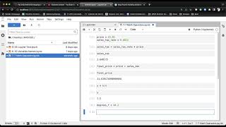 Math Operators